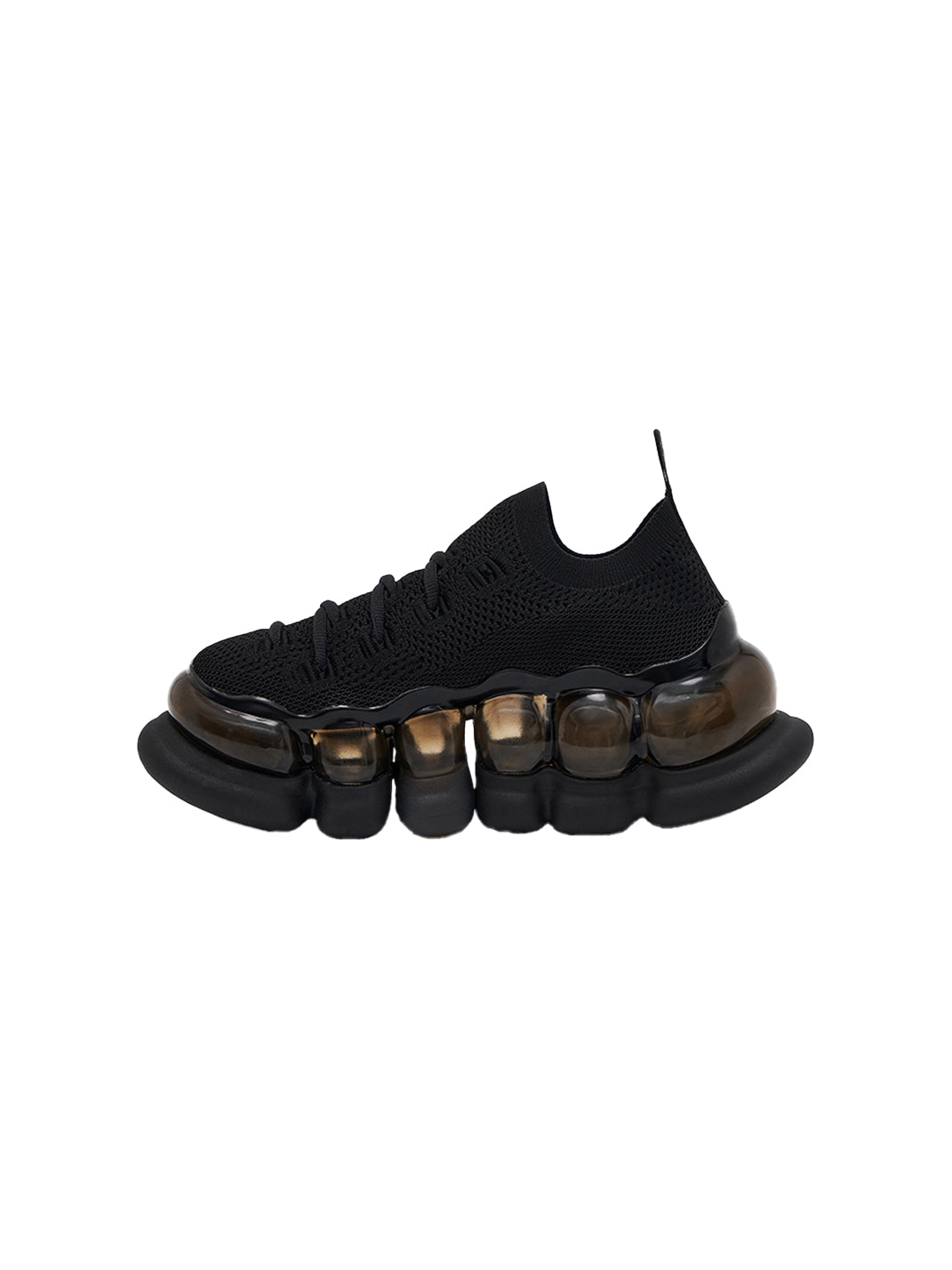 Breathable Mesh Slip-On Platform Sneakers-Black - PSYLOS 1, Breathable Mesh Slip-On Platform Sneakers-Black, Mary Jane shoes, MIKIOSAKABE, PSYLOS 1